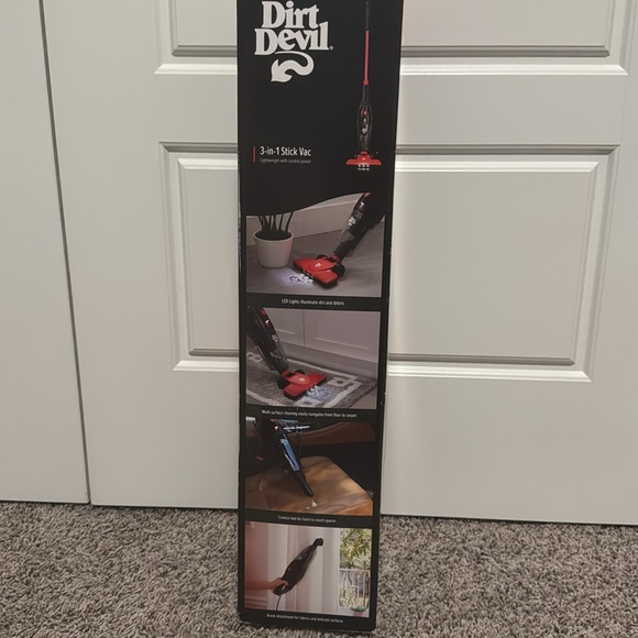 NWT Dirt Devil Continuous Cleaning 3 in 1 Stick Vac - Picture 2 of 4